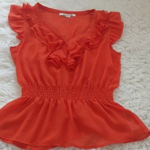 Cute ruffles top